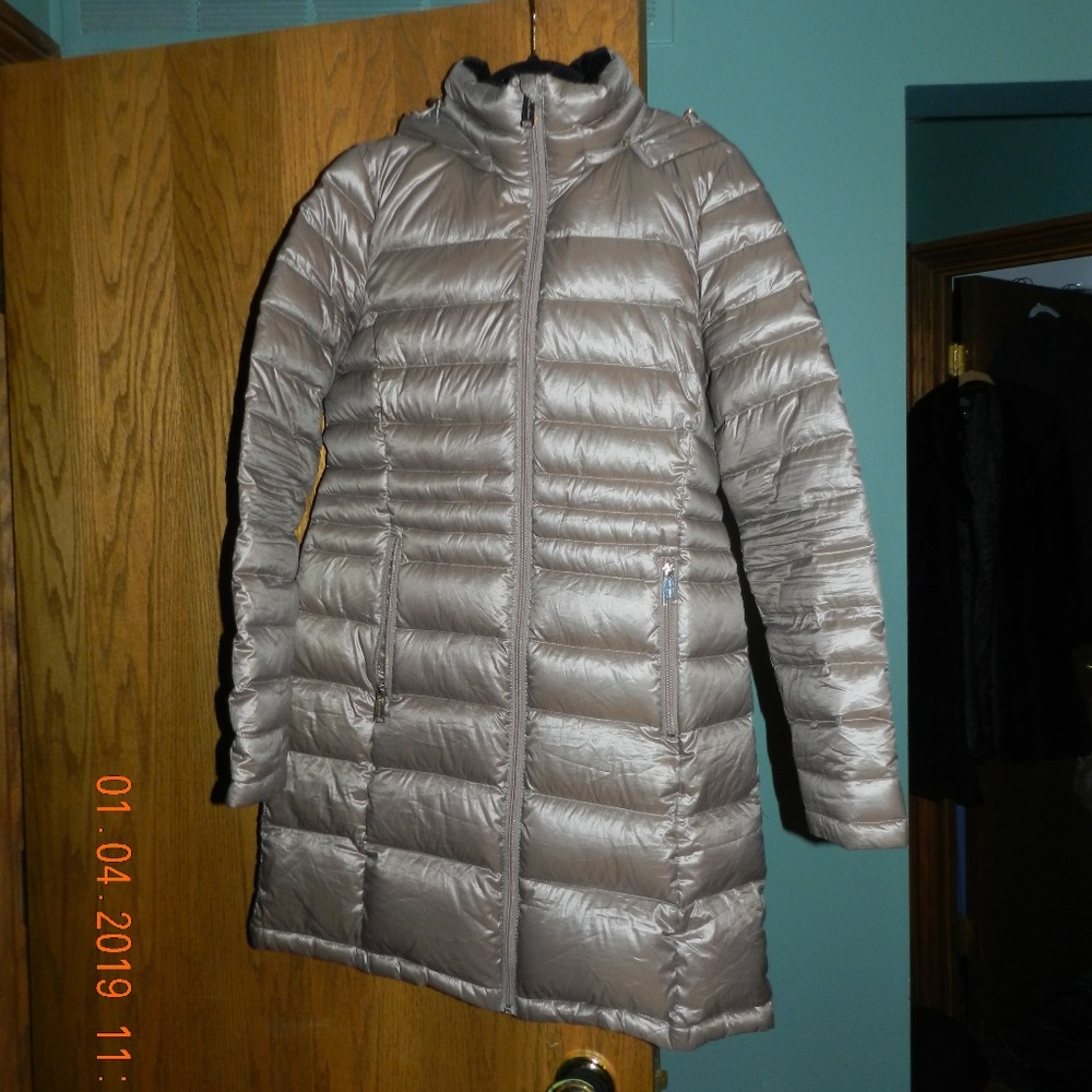Andrew Marc Packable Lightweight Down Coat